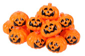 Halloweenkürbisse orange 20 Stück, 6,5 x 4,5cm,...
