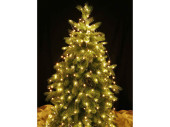 LED-Engelshaar Kristalle 2m 360 LEDs warmweiss,Kabel...