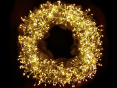 LED Boa filigran 768 LEDs warmweiss,Kabel silber, 5.6m...