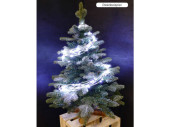 LED LV ExBranch silver 100 kaltweiss, L 1m 100 LEDs 10...