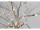 Baum silber mit 240LED 180cm warmweiss, für Innen