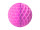 Wabenball pink Ø 30cm Papier, schwer entflammbar