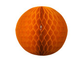 Wabenball orange Ø 30cm Papier, schwer entflammbar