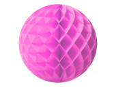 boule alvéolée rose Ø 40cm, papier,...
