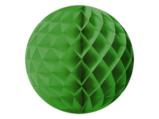 Wabenball grün Ø 40cm Papier, schwer entflammbar