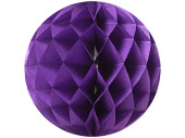 Wabenball violett Ø 50cm Papier, schwer entflammbar