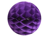 Wabenball violett Ø 50cm Papier, schwer entflammbar