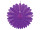 folding rosette violet Ø60cm, paper, flame-retardant