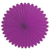 Faltrosette violett Ø 120cm Papier, schwer...