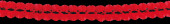 Papiergirlande rot Ø 15cm 4m lang, schwer entflammbar