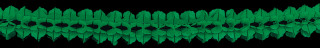 Papiergirlande gross grün Ø25cm,10m,schwer entflammbar