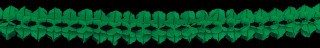Papiergirlande gross grün Ø25cm,10m,schwer entflammbar