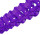 Papiergirlande gross violett Ø25cm,10m,schwer entflammbar