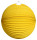 Lampion Papier gelb Ø 30cm schwer entflammbar