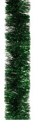 Rundschnittgirlande grün-metallic 4m lang x Ø...
