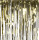 Fransenvorhang gold 1m breit (2x50cm) x 2m hoch
