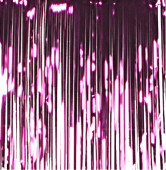 Fransenvorhang cerise 1m breit (2x50cm) x 2m hoch