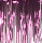 Fransenvorhang cerise 1m breit (2x50cm) x 2m hoch