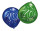 Luftballons Zahlen "70" bunt gemischt, 10 Stück Umfang 75 - 85 cm