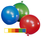 Riesenluftballon weiss 250cm Umfang 80cm Ø
