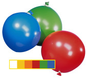 Riesenluftballon blau, Umfang 280cm, 90cm