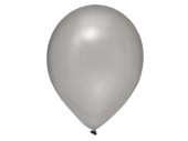 Luftballon Metallic silber 90-100cm Umfang 100 St./Btl.