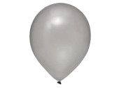 Luftballon Metallic silber 90-100cm Umfang 100 St./Btl.