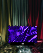 Shiny fabric Avenue fuchsia w 112cm, black underside,...