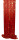 Giant Star Stoff rot/gold 112cm Sterne gold 3 - 7cm Polyester