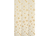 Stoff Glitterstar crème/gold 150cm breit...