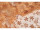 Snow Symphonie Stoff kupfer 145cm mit Kupferkristallen