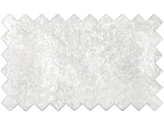 Velours panne blanc l 150cm 100 % polyester
