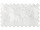 Panne Samt Velour weiss B 150cm 100% Polyester