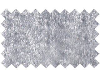 Crushed velvet silver w 150cm 100% polyester