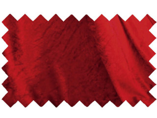 Panne Samt Velour rot 150cm breit 100% Polyester