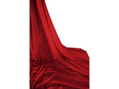 Panne Samt Velour dunkelblau B 150cm 100% Polyester