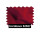 Polyester-Taft FR bordeaux 150cm breit,schwer entflammb