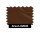 Polyester-Taft FR braun 150cm breit,schwer entflammb