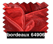 Chiffon Souplesse bordeaux l 150cm difficilement inflammable
