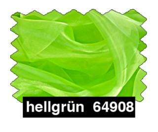 Chiffon Souplesse hellgrün B 150cm schw.entflammbar