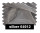 Chiffon Souplesse silver w 150cm flame-retardant