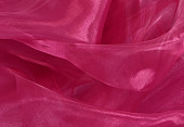 Chiffon Souplesse pink w 150cm flame-retardant