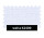 Molton blanc l 130cm 100 % coton