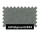 Molton mittelgrau 130cm breit 100% Baumwolle