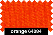 Cotton orange B 150cm schwer entflammbar
