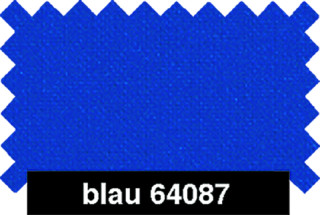 Cotton blue w 150cm flame-retardant