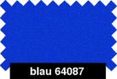 Cotton blau B 150cm schwer entflammbar