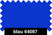 Cotton blue w 150cm flame-retardant