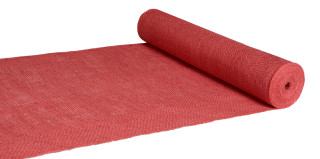 Dekojute rot 50cm breit x 9.1m/Rolle