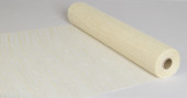 Deco Wave Matte cremefarben 53cm breit x 9,1m/Rolle